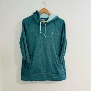 Adidas Women’s Size Large Teal Ultimate Hoodie